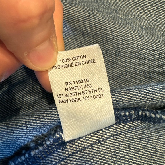 Line of Trade Montana Denim Trucker Jacket Dark Wash  2XL - Picture 7 of 7